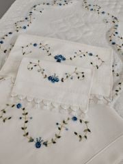 BREZİLYA İŞİ SECCADE TAKIMI (ÜRÜNLERİMİZ GÖRSEL AMAÇLIDIR SİPARİŞ ALINIR)