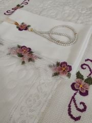 İĞNE OYASI KANEVİÇE SECCADE TAKIMI (ÜRÜNLERİMİZ GÖRSEL AMAÇLIDIR SİPARİŞ ALINIR)