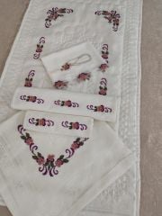 İĞNE OYASI KANEVİÇE SECCADE TAKIMI (ÜRÜNLERİMİZ GÖRSEL AMAÇLIDIR SİPARİŞ ALINIR)