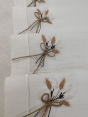 BREZİLYA NAKIŞLI MUTFAK TAKIMI (ÜRÜNLERİMİZ GÖRSEL AMAÇLIDIR AİPARİŞ ALINIR)