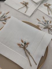 BREZİLYA NAKIŞLI MUTFAK TAKIMI (ÜRÜNLERİMİZ GÖRSEL AMAÇLIDIR AİPARİŞ ALINIR)