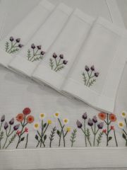 BREZİLYA NAKIŞLI MUTFAK TAKIMI (ÜRÜNLERİMİZ GÖRSEL AMAÖLIDIR SİPARİŞ ALINIR)