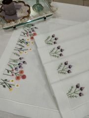 BREZİLYA NAKIŞLI MUTFAK TAKIMI (ÜRÜNLERİMİZ GÖRSEL AMAÖLIDIR SİPARİŞ ALINIR)