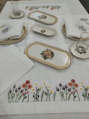 BREZİLYA NAKIŞLI MUTFAK TAKIMI (ÜRÜNLERİMİZ GÖRSEL AMAÖLIDIR SİPARİŞ ALINIR)