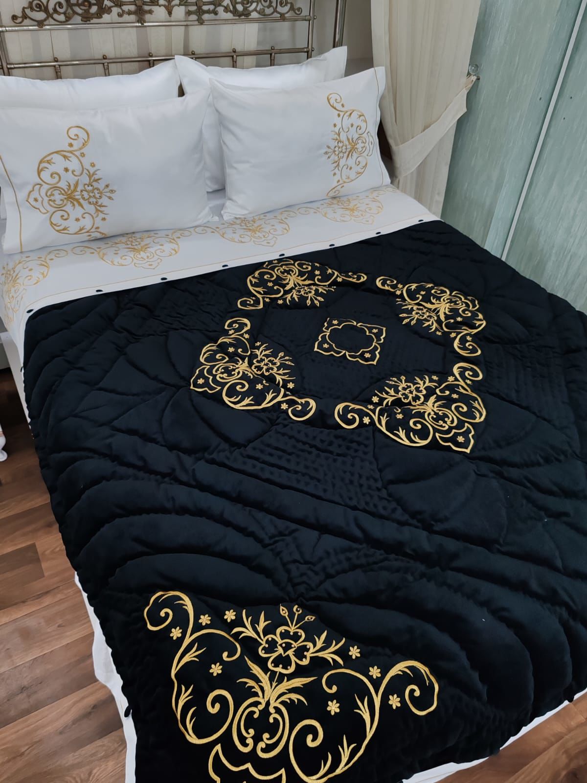 NAKIŞLI YORGAN TAKIMI (ÜRÜNLERİMİZ GÖRSEL AMAÇLIDIR SİPARİŞ ALINIR)