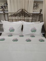 BREZİLYA İŞİ NEVRESİM VE PİKE TAKIMI (ÜRÜNLERİMİZ GÖRSEL AMÇLIDIR SİPARİŞ ALINIR )