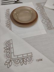 MAKİNE NAKIŞLI SERVİS TAKIMI (ÜRÜNLERRİMİZ GÖRSEL AMAÇLIDIR SİPARİŞ ALINIR )