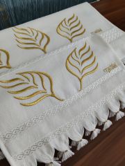 NAKIŞLI HAVLU TAKIMI (ÜRÜNLERİMİZ GÖRSEL AMAÇLIDIR SİPARİŞ ALINIR)