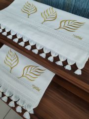 NAKIŞLI HAVLU TAKIMI (ÜRÜNLERİMİZ GÖRSEL AMAÇLIDIR SİPARİŞ ALINIR)