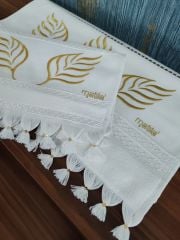 NAKIŞLI HAVLU TAKIMI (ÜRÜNLERİMİZ GÖRSEL AMAÇLIDIR SİPARİŞ ALINIR)