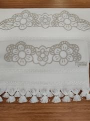 NAKIŞLI HAVLU TAKIMI (ÜRÜNLERİMİZ GÖRSEL AMAÇLIDIR SİPARİŞ ALINIR )