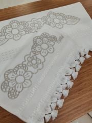 NAKIŞLI HAVLU TAKIMI (ÜRÜNLERİMİZ GÖRSEL AMAÇLIDIR SİPARİŞ ALINIR )