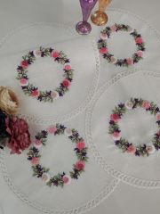 BREZİLYA NAKIŞLI YATAK ODASI TAKIMI (ÜRÜNLERİMİZ GÖRSEL  AMAÇLIDIR SİPARİŞ ALINIR)