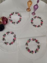 BREZİLYA NAKIŞLI YATAK ODASI TAKIMI (ÜRÜNLERİMİZ GÖRSEL  AMAÇLIDIR SİPARİŞ ALINIR)