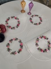 BREZİLYA NAKIŞLI YATAK ODASI TAKIMI (ÜRÜNLERİMİZ GÖRSEL  AMAÇLIDIR SİPARİŞ ALINIR)