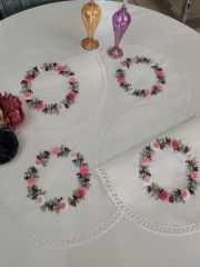 BREZİLYA NAKIŞLI YATAK ODASI TAKIMI (ÜRÜNLERİMİZ GÖRSEL  AMAÇLIDIR SİPARİŞ ALINIR)