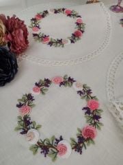 BREZİLYA NAKIŞLI YATAK ODASI TAKIMI (ÜRÜNLERİMİZ GÖRSEL  AMAÇLIDIR SİPARİŞ ALINIR)