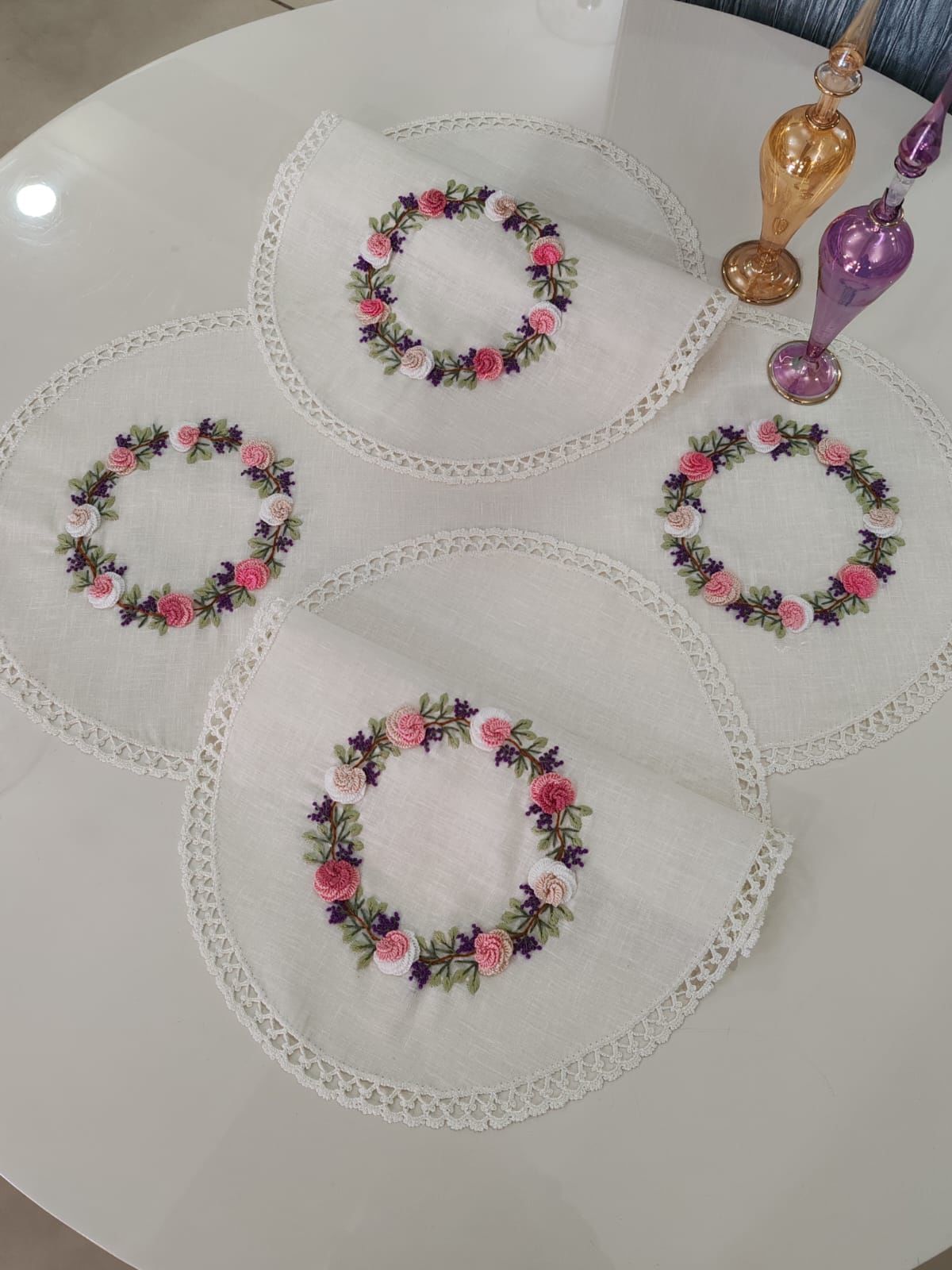 BREZİLYA NAKIŞLI YATAK ODASI TAKIMI (ÜRÜNLERİMİZ GÖRSEL  AMAÇLIDIR SİPARİŞ ALINIR)