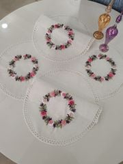 BREZİLYA NAKIŞLI YATAK ODASI TAKIMI (ÜRÜNLERİMİZ GÖRSEL  AMAÇLIDIR SİPARİŞ ALINIR)