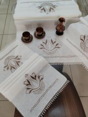 MAKİNE NAKIŞLI SALON TAKIMI (ÜRÜNLERİMİZ GÖRSEL AMAÇLIDIR SİPARİŞ ALINIR)