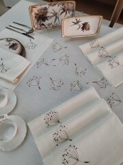 NAKIŞLI SERVİS TAKIMI (ÜRÜNLERİMİZ GÖRSEL AMAÇLIDIR SİPARİŞ ALINIR)