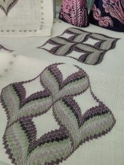 BARGELLO İŞİ YATAK ODASI TAKIMI(ÜRÜNLERİMİZ GÖRSEL AMAÇLIDIR SİPARİŞ ALINIR )