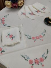 BREZİLYA NAKIŞLI MUTFAK TAKIMI 8ÜRÜNLERİMİZ GÖRSEL AMAÇLIDIR SİPARİŞ ALINIR )