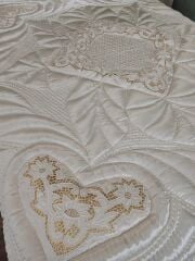 BEYAZ İŞ YORGAN (ÜRÜNLERİMİZ GÖRSEL AMAÇLIDIR SİPARİŞ ALINIR)