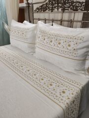 NAKIŞLI NEVRESİM PİKE TAKIMI (ÜRÜNLERİMİZ GÖRSEL AMAÇLIDIR SİPARİŞ ALINIR)