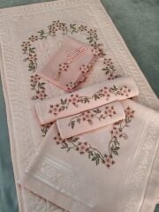 KANEVİÇE İĞNE OYASI SECCADE TAKIMI (ÜRÜNLERİMİZ GÖRSEL AMAÇLIDIR SİPARİŞ ALINIR)