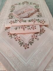 KANEVİÇE İĞNE OYASI SECCADE TAKIMI (ÜRÜNLERİMİZ GÖRSEL AMAÇLIDIR SİPARİŞ ALINIR)