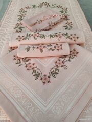 KANEVİÇE İĞNE OYASI SECCADE TAKIMI (ÜRÜNLERİMİZ GÖRSEL AMAÇLIDIR SİPARİŞ ALINIR)