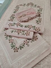 KANEVİÇE İĞNE OYASI SECCADE TAKIMI (ÜRÜNLERİMİZ GÖRSEL AMAÇLIDIR SİPARİŞ ALINIR)