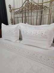 NAKIŞLI NEVRESİM PİKE TAKIMI (ÜRÜNLERİMİZ GÖRSEL AMAÇLIDIR SİPARİŞ ALINIR )