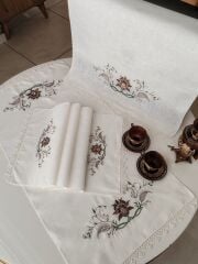 İĞNE OYASI NAKIŞLI SALON TAKIMI (ÜRÜNLERİMİZ GÖRSEL AMAÇLIDIR SİPARİŞ ALINIR)