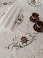 İĞNE OYASI NAKIŞLI SALON TAKIMI (ÜRÜNLERİMİZ GÖRSEL AMAÇLIDIR SİPARİŞ ALINIR)