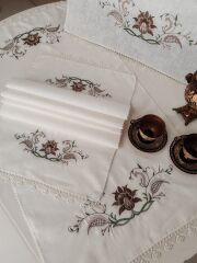 İĞNE OYASI NAKIŞLI SALON TAKIMI (ÜRÜNLERİMİZ GÖRSEL AMAÇLIDIR SİPARİŞ ALINIR)