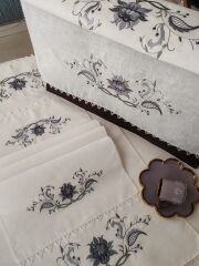 İĞNE OYASI NAKIŞLI SALON TAKIMI (ÜRÜNLERİMİZ GÖRSEL AMAÇLIDIR SİPARİŞ ALINIR)