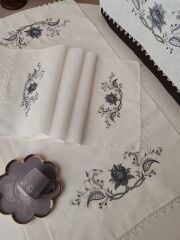 İĞNE OYASI NAKIŞLI SALON TAKIMI (ÜRÜNLERİMİZ GÖRSEL AMAÇLIDIR SİPARİŞ ALINIR)