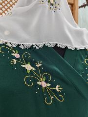 BREZİLYA NAKIŞLI NAMAZ SETİ (ÜRÜNLERİMİZ GÖRSEL AMAÇLIDIR SİPARİŞ ALINIR)