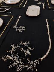 NAKIŞLI SERVİS TAKIMI (ÜRÜNLERİMİZ GÖRSEL AMAÇLIDIR SİPARİŞ ALINIR)