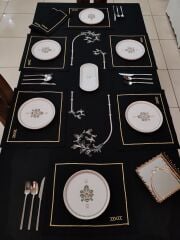 NAKIŞLI SERVİS TAKIMI (ÜRÜNLERİMİZ GÖRSEL AMAÇLIDIR SİPARİŞ ALINIR)