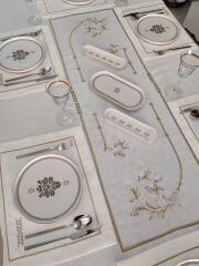 NAKIŞLI SERVİS TAKIMI (ÜRÜNLERİMİZ GÖRSEL AMAÇLIDIR SİPARİŞ ALINIR )