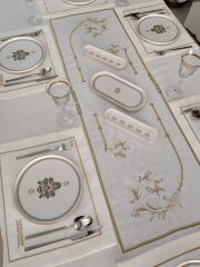 NAKIŞLI SERVİS TAKIMI (ÜRÜNLERİMİZ GÖRSEL AMAÇLIDIR SİPARİŞ ALINIR )