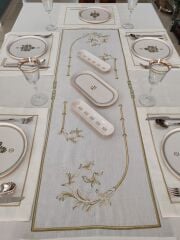 NAKIŞLI SERVİS TAKIMI (ÜRÜNLERİMİZ GÖRSEL AMAÇLIDIR SİPARİŞ ALINIR )