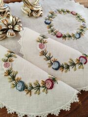 BREZİLYA NAKIŞLI YATAK ODASI TAKIMI (ÜRÜNLERİMİZ GÖRSEL AMAÇLIDIR SİPARİŞALINIR)