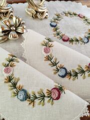 BREZİLYA NAKIŞLI YATAK ODASI TAKIMI (ÜRÜNLERİMİZ GÖRSEL AMAÇLIDIR SİPARİŞALINIR)