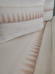 BARGELLO NAKIŞLI NEVRESİM VE PİKE TAKIMI (ÜRÜNLERİMİZ GÖRSEL AMAÇLIDIR SİPARİŞ ALINIR )