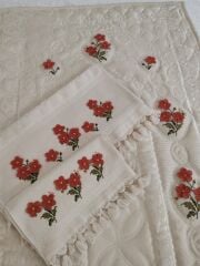 KANEVİÇE İĞNE OYASI SECCADE TAKIMI (ÜRÜNLERİMİZ GÖRSEL AMAÇLIDIR SİPARİŞ ALINIR)