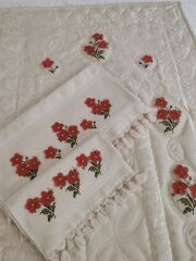 KANEVİÇE İĞNE OYASI SECCADE TAKIMI (ÜRÜNLERİMİZ GÖRSEL AMAÇLIDIR SİPARİŞ ALINIR)